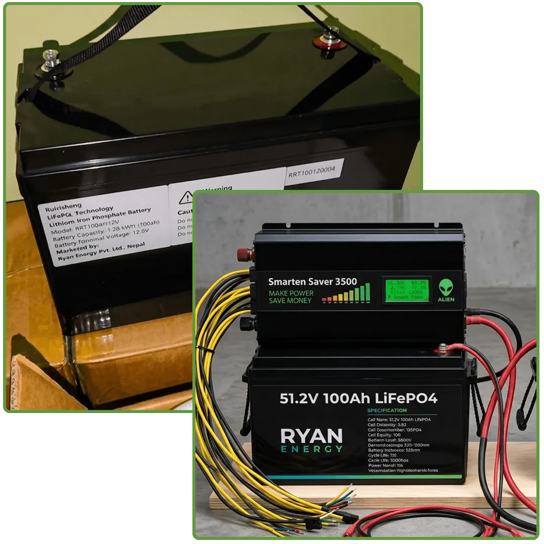 Solar Battery Backup and Hybrid Inverters - Kathmandu Solar