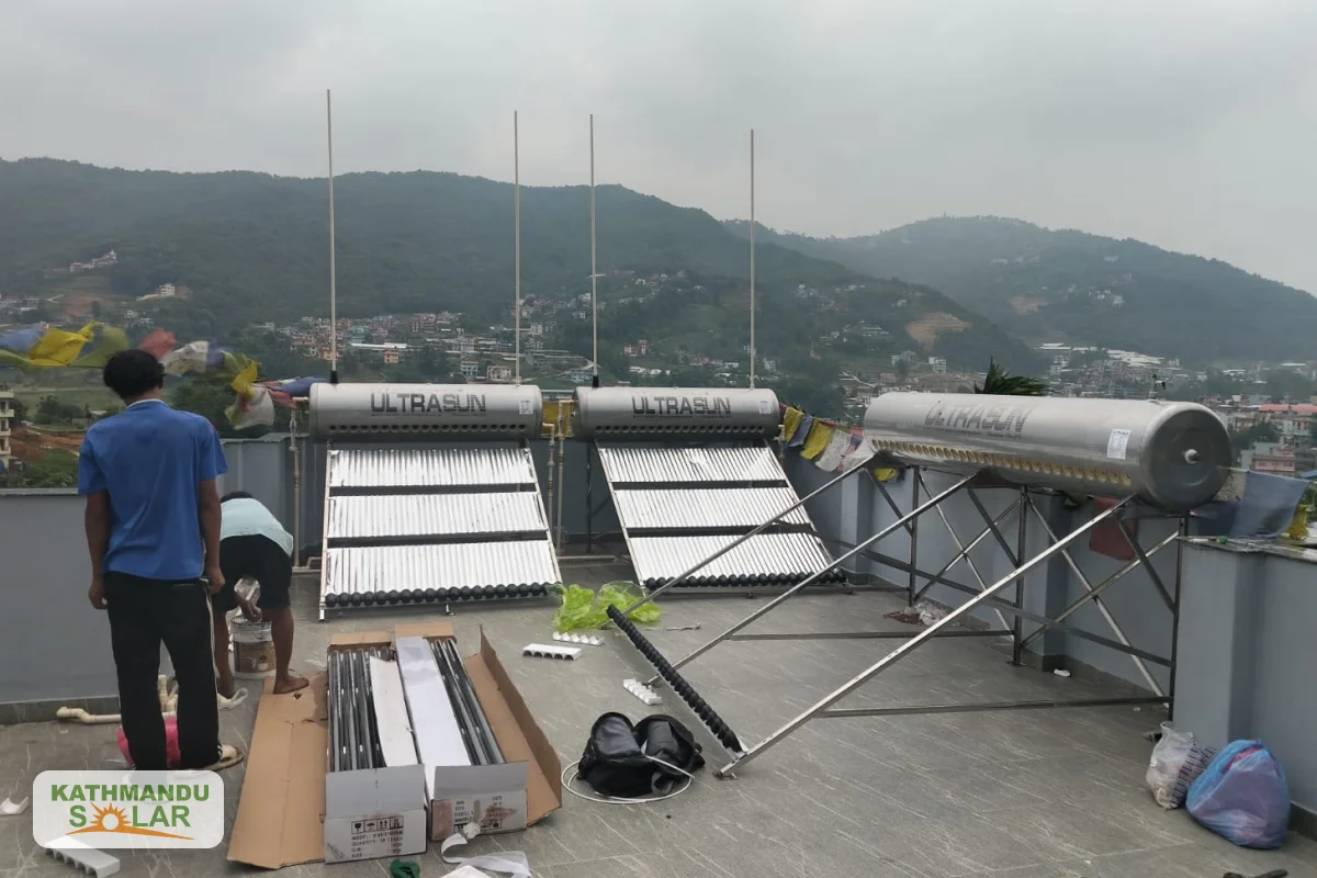 Solar Water Heater Installation in Kathmandu Valley – Process, Cost & Tips 2026