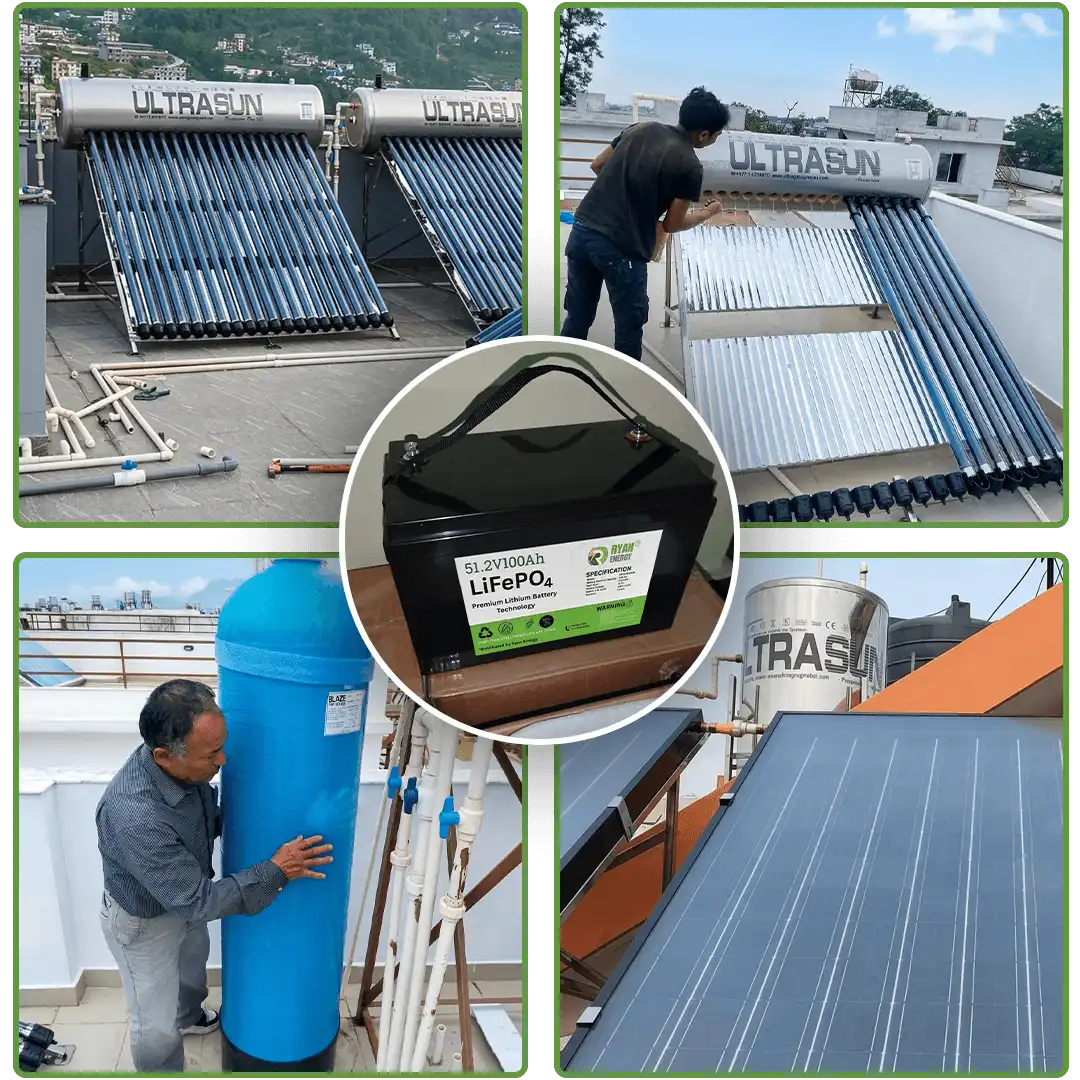 Solar Water Heater Installation-Kathmandu Solar